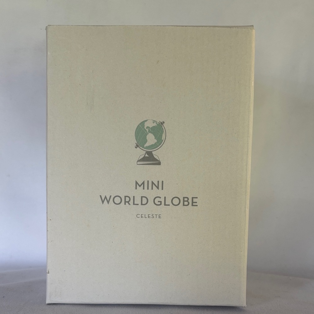 NIB Z-GALLERY VERY CUTE MINI WORLD GLOBE - CELESTE- 6” - Picture 6 of 12